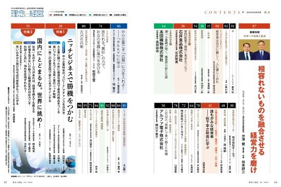 2024年6月号 目次