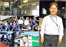 小松プラント株式会社　代表取締役 角谷 隆