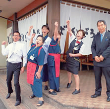 社風が明るくなります